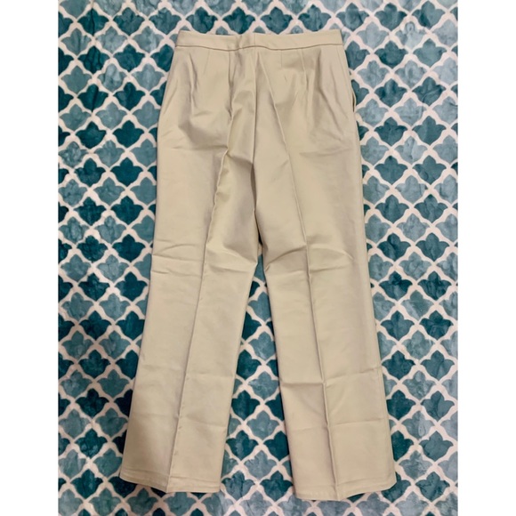 ELLEN TRACY Khaki Straight Leg Dress Pants - Picture 2 of 3